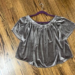 Anthropologie Off the Shoulder Top